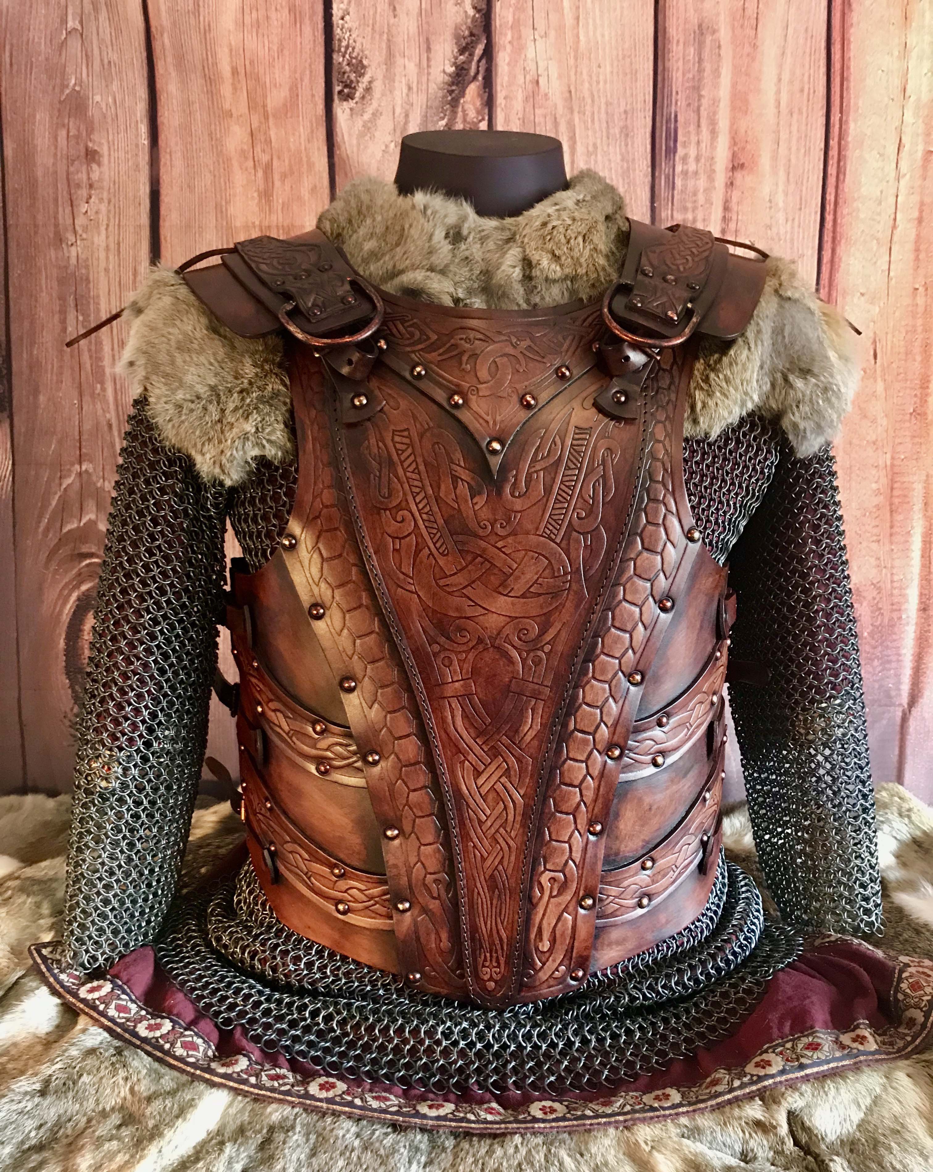 Sca Leather Armor - Viking - Complete Armor