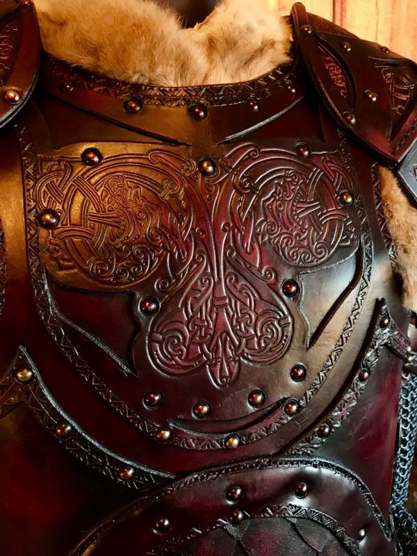 The Odinson LARP Leather Body Armour - Image 5