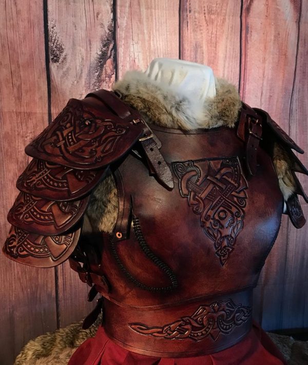 Shieldmaiden SCA Leather Armour - Image 3