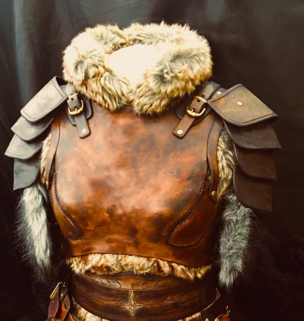Shieldmaiden SCA Leather Armour - Image 4