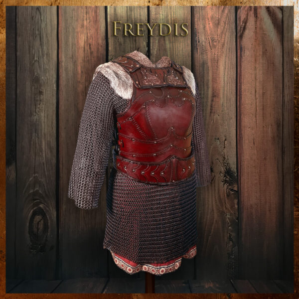The Freydis LARP Leather Body - Image 2