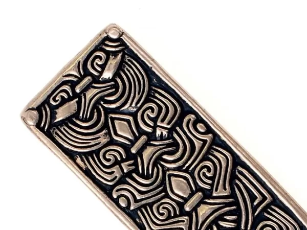 Viking Strap End in Borre Style / 3 cm - Image 3